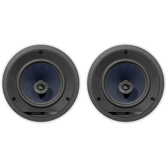 Bowers & Wilkins - CCM 683 8" 2-Way In-Ceiling Speakers (Pair) - Black