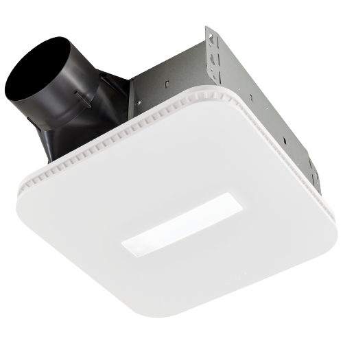 110 CFM Bathroom Exhaust Fan with LED Lighted CleanCover™ Grille, ENERGY STAR