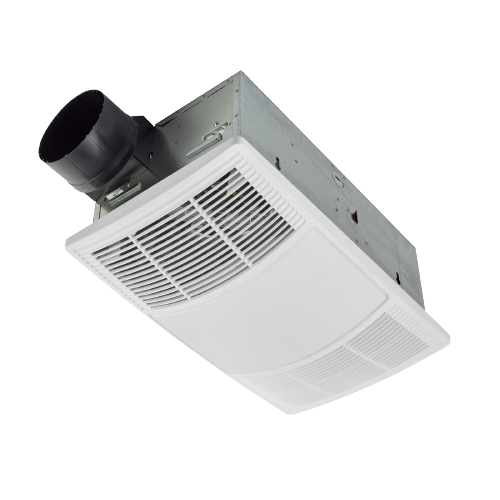 Broan® PowerHeat™ 80 CFM 1.5 Sones Heater Exhaust Fan with CCT LED Lighting