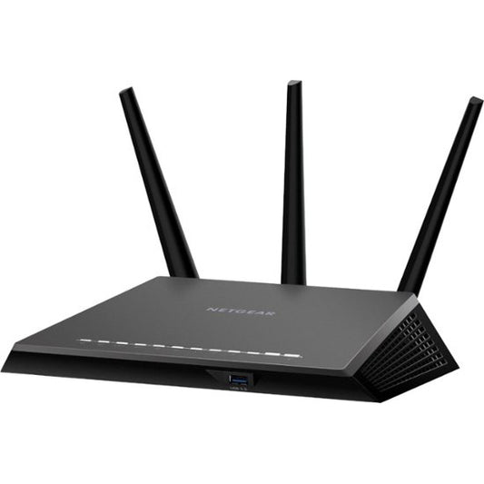 NETGEAR - Nighthawk R7000 AC1900 WiFi Router - Black