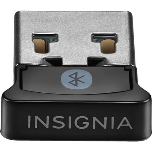 Insignia - Bluetooth 4.0 USB Adapter - Black