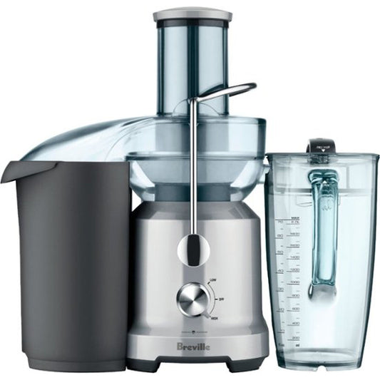 Breville - Juice Fountain® Cold Electric Juicer - Silver