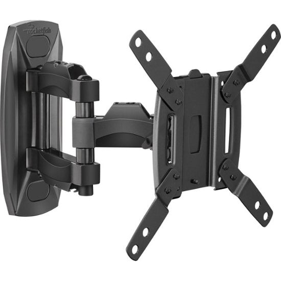 Rocketfish™ - Full-Motion TV Wall Mount for Most 19" - 39" TVs - Black