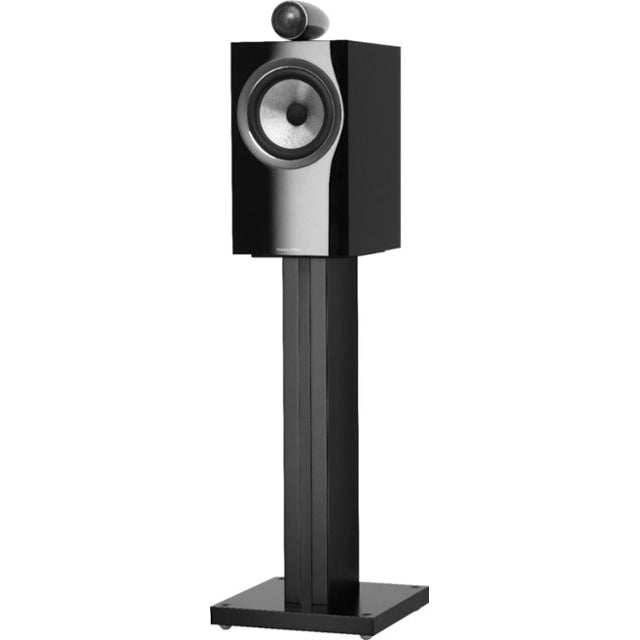 Bowers & Wilkins - 700 Series 2-way Bookshelf Speaker w/ Tweeter on top, 6.5" midbass (pair) - Gloss Black