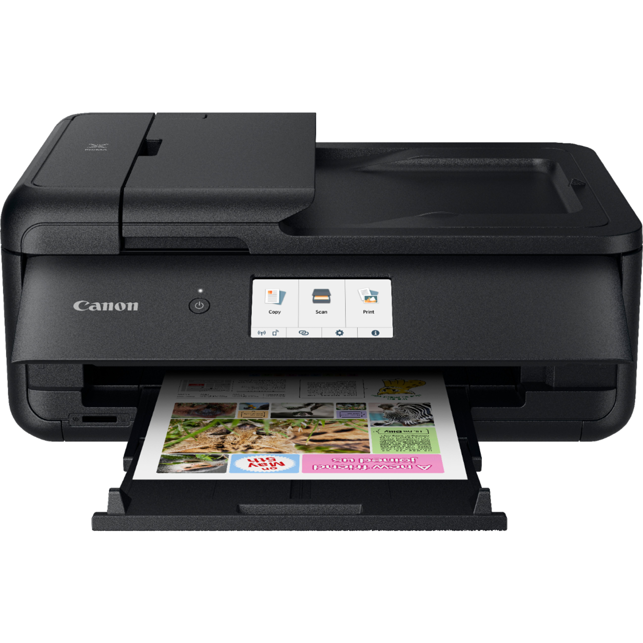 Canon - PIXMA TS9520 Wireless All-In-One Printer - Black