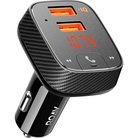 Anker ROAV - SmartCharge F2 FM Transmitter - Black