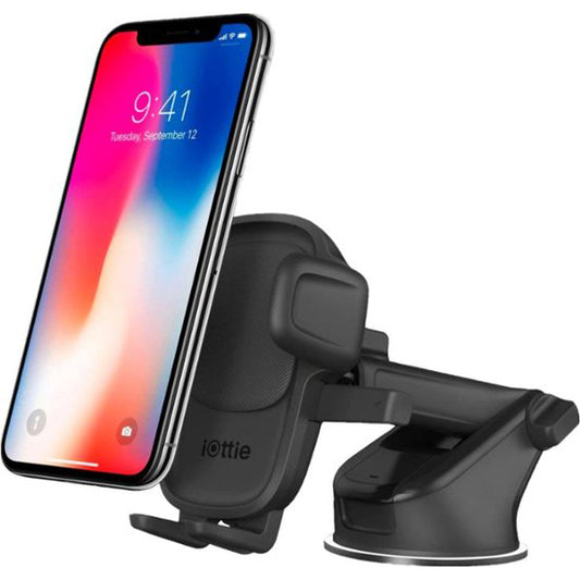 iOttie - Easy One Touch 5 Universal Dash/Windshield Mount for Mobile Phones - Black