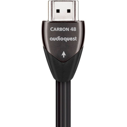 AudioQuest - Carbon 10' 4K-8K-10K 48Gbps HDMI Cable - Gray/Black