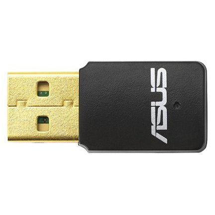 ASUS - N300 USB 2.0 Network Adapter - Black