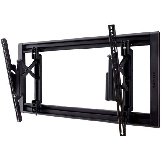 Sanus - Premium Series Advanced Tilt 4D TV Wall Mount for Most TVs 42"-90" up to 150lbs - Black