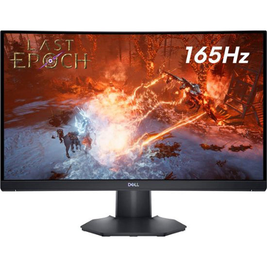 Dell - 24" VA LED FHD Curved Gaming Monitor (HDMI 2.0, Display Port 1.2) - Black