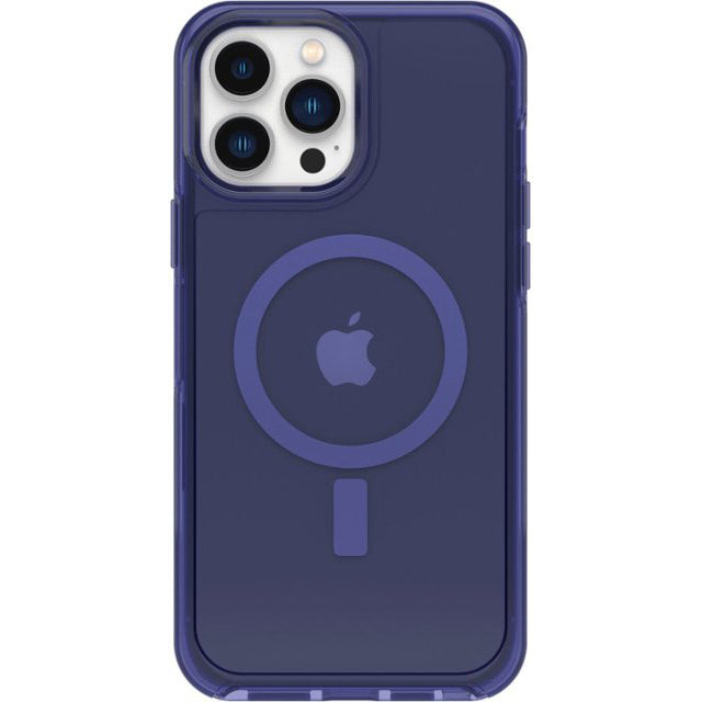 OtterBox - Symmetry Series+ for MagSafe Soft Shell for Apple iPhone 13 Pro Max and iPhone 12 Pro Max - Feelin Blue