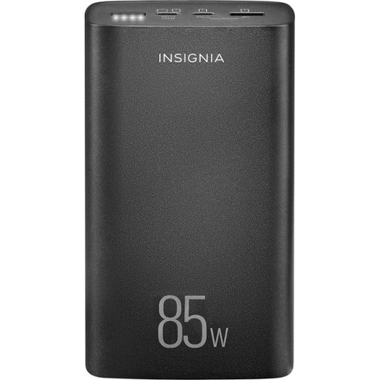 Insignia™ - 26,800mAh Portable Charger for Laptops and Most USB Devices - Black