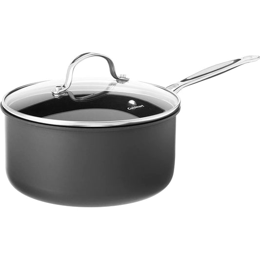 Cuisinart 6193-20 Chef's Classic Non-Stick 3-Quart Nonstick-Hard-Anodized, Saucepan w/Cover